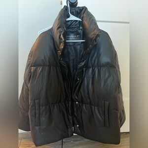 Bagatelle NYC ThermalPuff Arctic Insulated Jacket Faux Leather